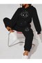 Hooded Sweatshirt and Sweatpants Set