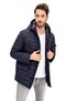 Men's Coat Navy Blue K8638 - 2
