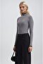 Piped Detail Mock Neck knitwear sweater 1409 - 4