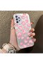 Samsung Galaxy A72 Compatible Hard Acrylic Back Silicone Edge Lens Protection Case Heart Pattern - 4
