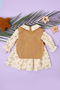Floral Knitwear Sweater Girl's Dress - 3