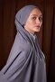 Gray plain luna cotton shawl