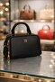 Women's Black Mini Shoulder and Hand Bag, Zippered, with Strap, Daily Use Bag - 3