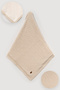Riffy Patterned Knitwear Baby Plush Blanket