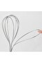Steel Whisk with Wooden Handle - Egg and Sauce Whisk, Kitchen Whisk, Whisk - 2