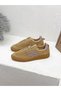 26Y-088 Genuine Leather Flat Sole Sneaker Sports Shoes for Women - 2