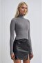 Turtleneck Striped Knitwear Sweater 1408 - 4