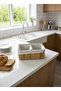 3-Piece Bamboo Basket Set - Multi-Purpose Bathroom and Kitchen Organizer Storage Box In-Cabinet Organizer