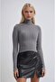 Turtleneck Striped Knitwear Sweater 1408 - 5