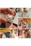 Cat Hair Filling Keychain - Cat Hair Storage Keychain - Transparent Keychain - Fill It Yourself - 5