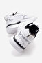 Side Patterned Anorak Women's Sports Shoes White Black - 4