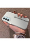 Samsung Galaxy M15 Compatible Hard Acrylic Back Silicone Edge Lens Protection Case Simple Plane Pattern - 2