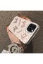 حافظة حماية للعدسات من السيليكون الصلب الأكريليكي المتوافق مع هاتف iPhone 15 Pro بنمط عقدة - 4