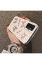Samsung Galaxy M13/M23 Compatible Hard Acrylic Back Silicone Edge Lens Protection Case Knot Pattern - 3