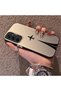 Samsung Galaxy A25 Compatible Hard Acrylic Back Silicone Edge Lens Protection Case Simple Plane Pattern - 2