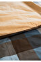 Lazy 100% Cotton Single Duvet Cover Set 160X220Cm Coffee Indigo - 5