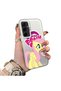 Samsung Galaxy A55 Compatible Hard Acrylic Back Silicone Edge Lens Protection Case My Little Pony