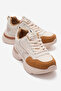 Side Patterned Anorak Women's Sports Shoes Beige Taba