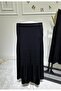 Women's Steel Knit Elegant Knitwear Fabric Skirt - 5