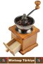 Premium Very Stylish Steel Grinder Fresh Aroma Preserving Nostalgic Appearance Manual Wooden Coffee Grinder - 2
