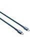 FLEXIX 60W USB-C to USB-C Braided Cable 1m, Laptop Compatible, 10K+ Bend Lifespan, Data Transfer - 2