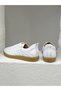 26Y-088-Pony Genuine Leather Flat Sole Sneaker Sports Shoes for Women - 5