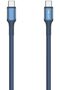 FLEXIX 60W USB-C to USB-C Braided Cable 1m, Laptop Compatible, 10K+ Bend Lifespan, Data Transfer