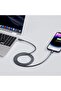 SWIFTX 27W USB-C to Lightning Charging Cable 1m, Nylon Braid, 10K+ Bend Lifespan, Data Transfer - 4