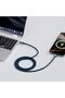 FLEXIX 60W USB-C to USB-C Braided Cable 1m, Laptop Compatible, 10K+ Bend Lifespan, Data Transfer - 4