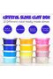 12Pcs Magic Slime Portable Moldable for kids 5D Christal Slime Kit - 2