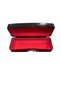 Colorful Plastic Suede Eyeglass Case Black - 3