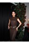 Sleeveless Waist-Fitted Lace Dress - 6