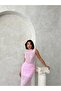 Tiva transparent lace blouse pink - 3