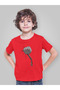 Hammer Printed Cotton Crewneck Short Sleeve T-Shirt for Boys