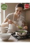Kamptek Wood - 100% Natural Olive Wood Perforated Kitchen Spoon (30 cm) - 6