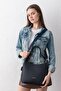 Mila Charmlı Large Size Soft Leather-Look Large Volume Navy Blue Women's Shoulder Bag Pbu3207 - 5