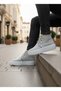 Gray Suede Fur Lined Lace-Up Lightweight Sole Style Men's Sports Boots Tge230700 - 4