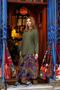 Khaki Color Asymmetrical Blouse - 2