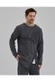 2 Thread Long Sleeve Asymmetrical Sweatshirt - 2