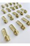 20 Pieces of Bone Color Plastic, Suitable for Meter-Long Zippers, T5 Classic Quality Plump Zipper Head - 2