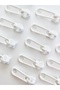 20 Pieces of White Color Plastic, Suitable for Meter-Long Zippers, T5 Classic Quality Full Zipper Head - 3