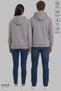 Dear Couple Combination Promise Sign B Printed Hoodie K Hooded Ş Fleece-Lined O Oversized Sweatshirt Set of 2 - 2