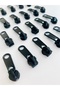 20 Pieces of Black Color Plastic, Suitable for Meter-Long Zippers, T5 Classic Quality Full Zipper Head - 2