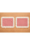 Cotton Ruffle Detailed Gingham American Service Set of 2 - 3