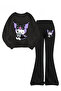 Girl's 2-Piece Flared Tracksuit Set