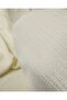 Ribbed Knit Knitted Pieces in Cream Color (Width 140 cm X Length 150 cm) - 3