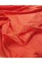 Viscose Synthetic Fabric in Pomegranate Flower Orange Color (Width 150 cm X Length 230 cm) - 2