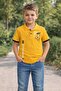 Polo Collar T-Shirt & Denim Pants Double Set for Boys - 3