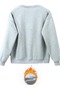 Women's Black Leggings - Gray Sweatshirt Set 2-Piece Combination Oversized Casual Boyfriend Style - 5