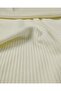 Ribbed Knit Knitted Pieces in Cream Color (Width 140 cm X Length 150 cm) - 2